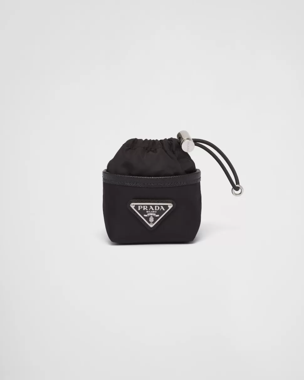 Online Prada Airpods Pro-hülle Aus Re-nylon Schwarz