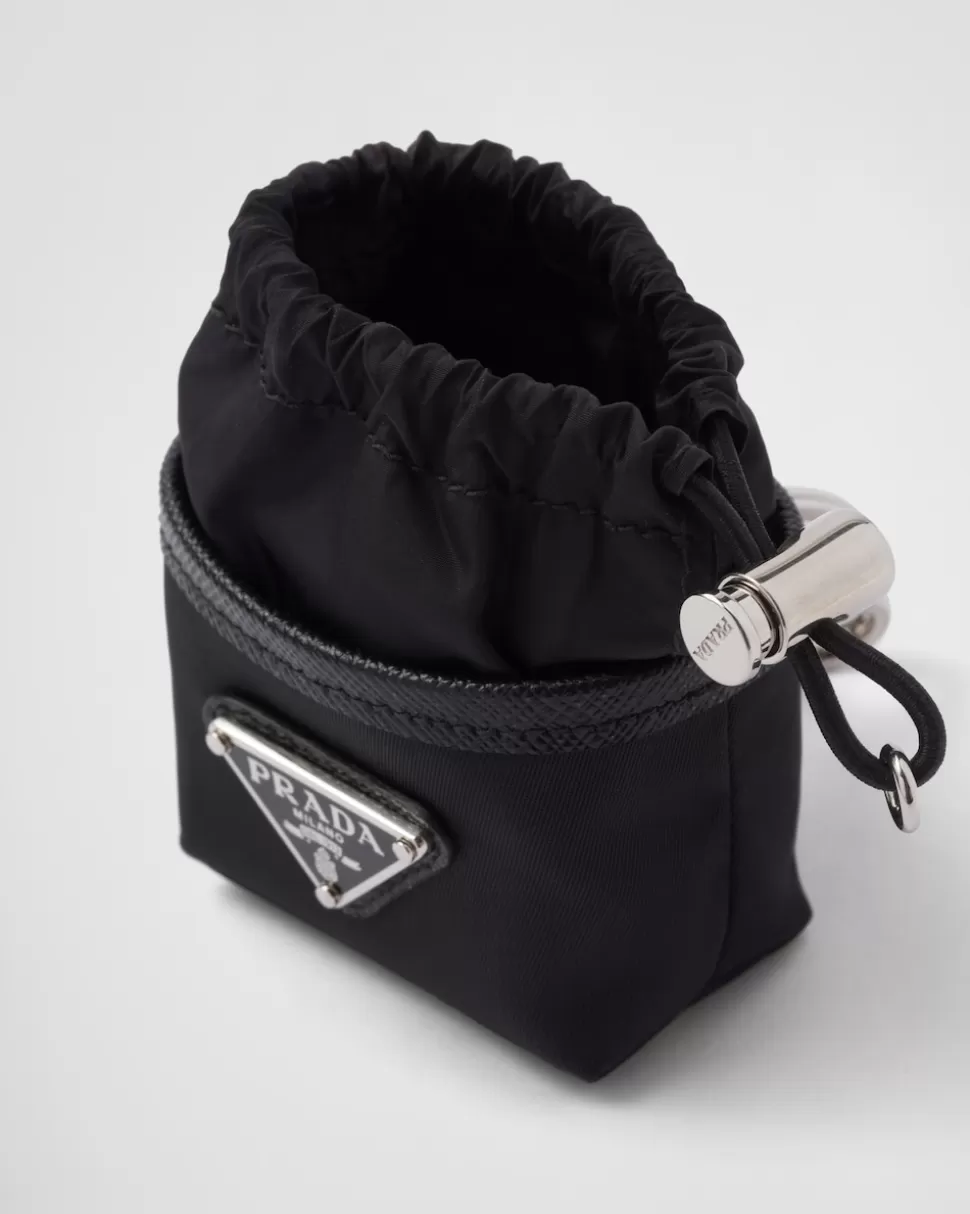 Online Prada Airpods Pro-hülle Aus Re-nylon Schwarz