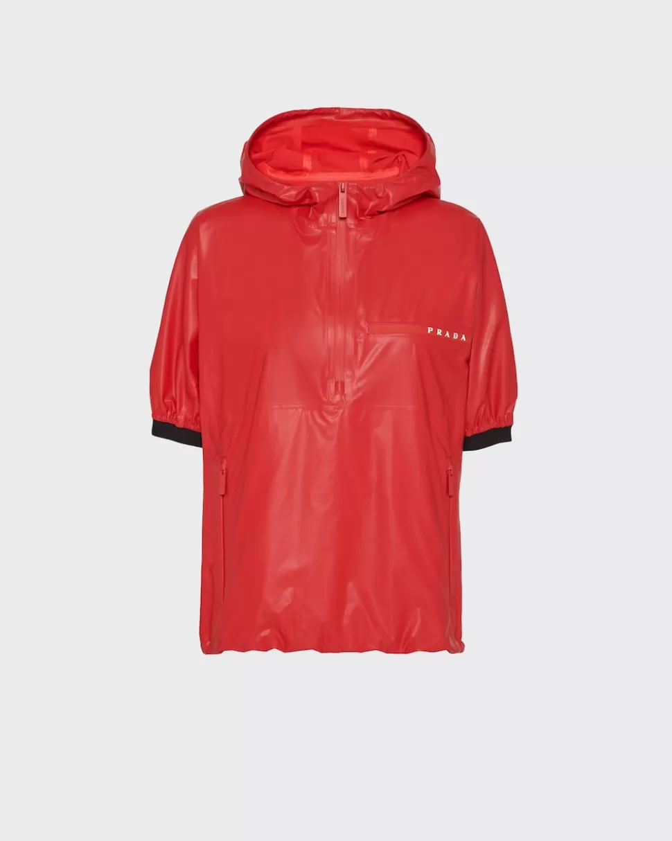 Hot Prada Anorak Aus Light Re-nylon Lackrot