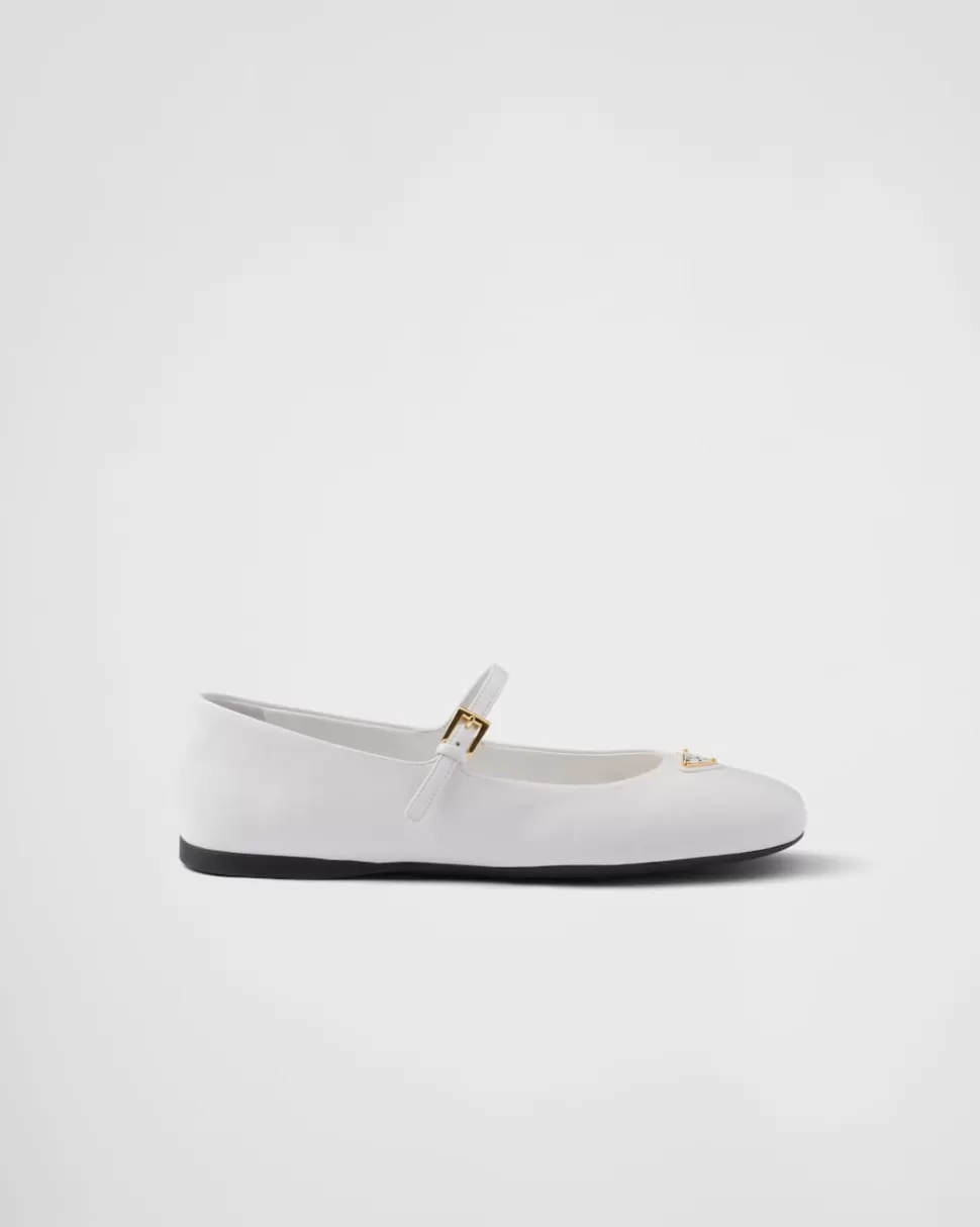 Hot Prada Ballerinas Aus Nappa-leder Schwarz