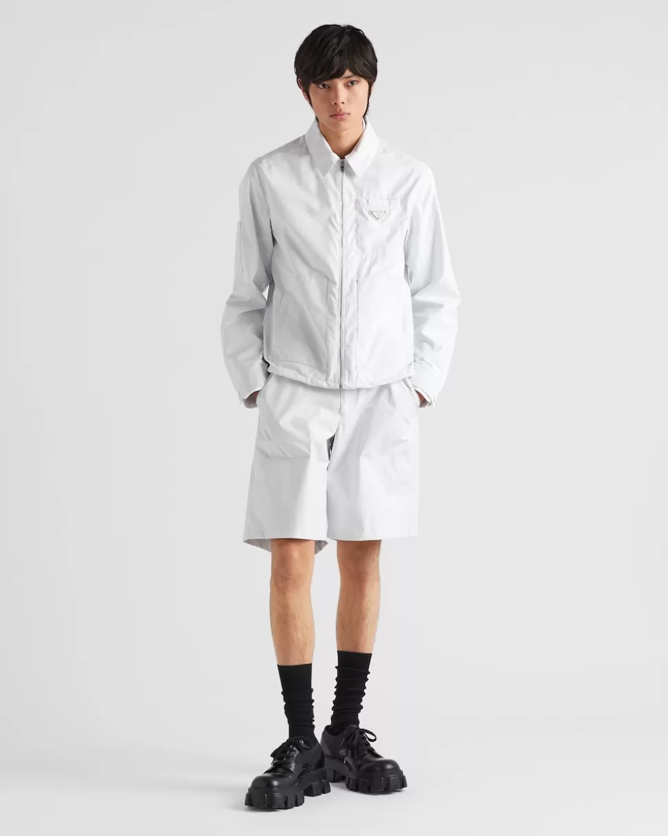 Online Prada Bermudas Aus Re-nylon Weiss