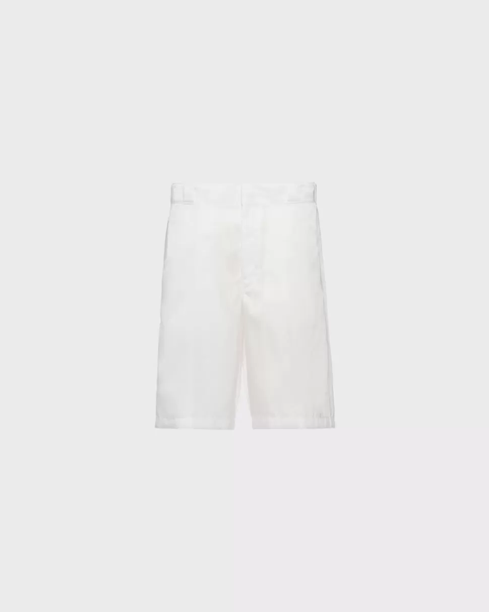 Clearance Prada Bermudas Aus Re-nylon Schwarz