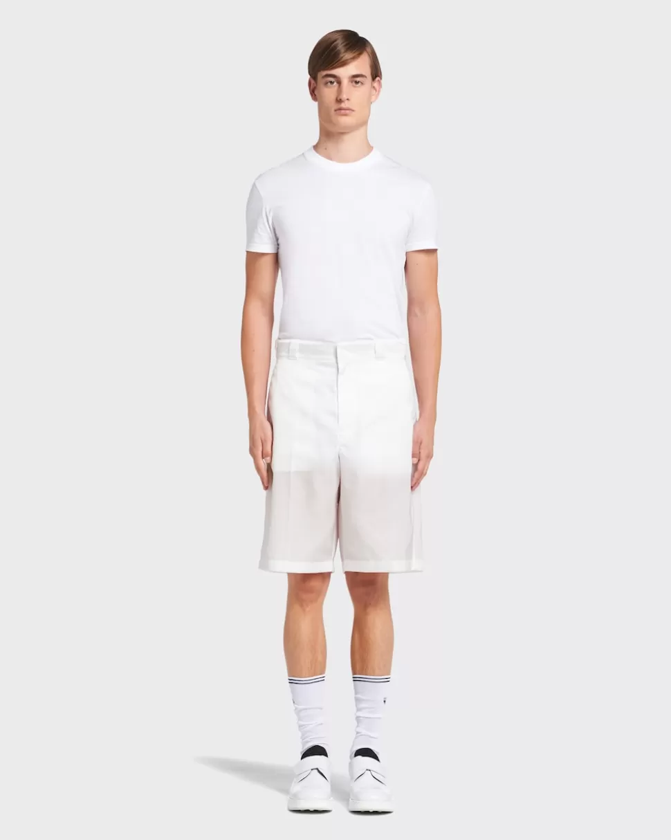 Clearance Prada Bermudas Aus Re-nylon Schwarz