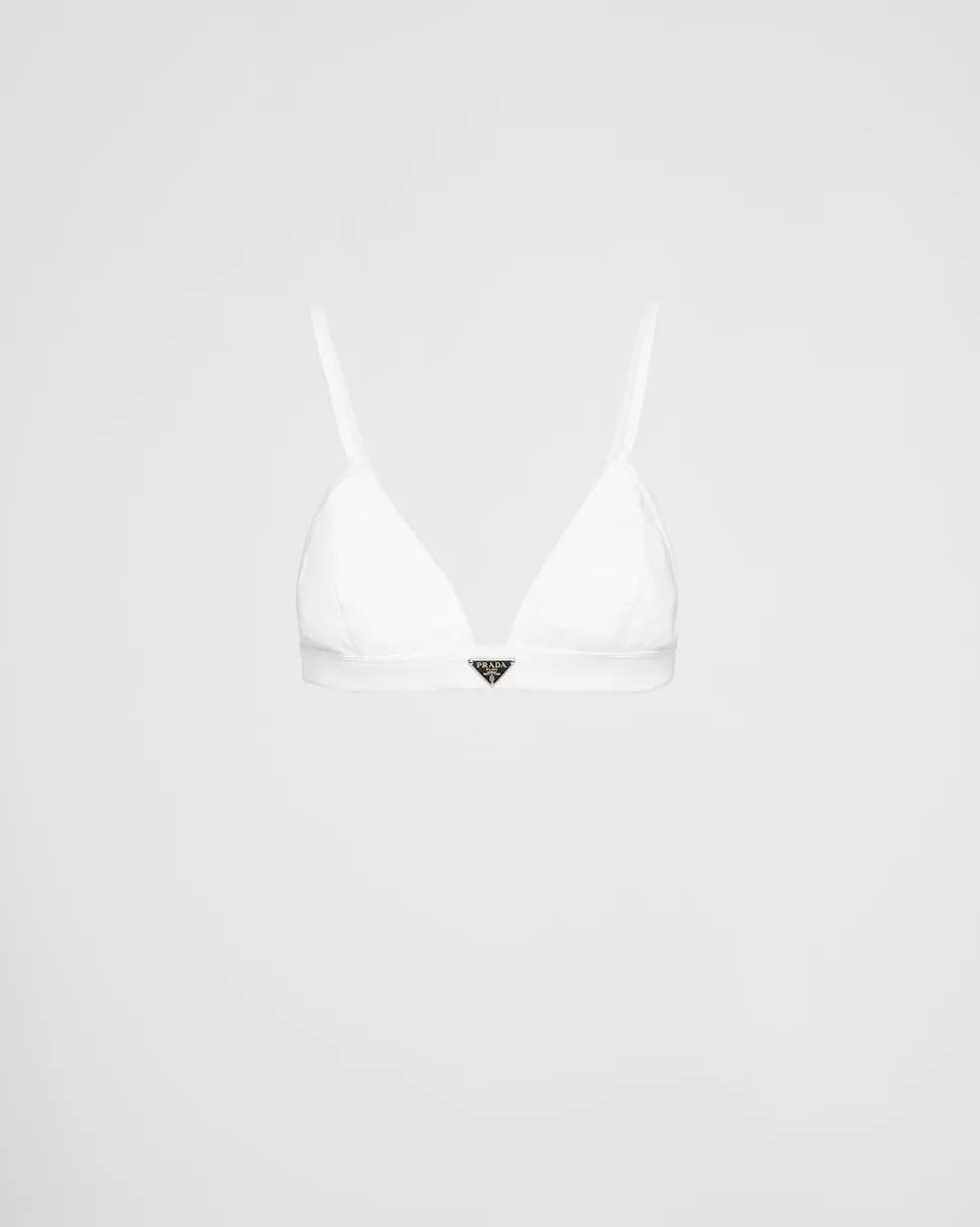 Clearance Prada Bh Aus Jersey Weiss