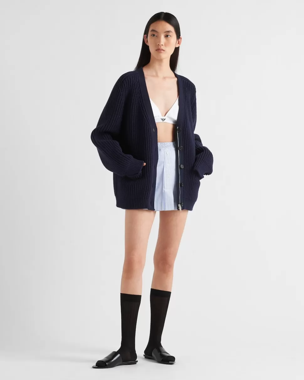 Clearance Prada Bh Aus Jersey Weiss
