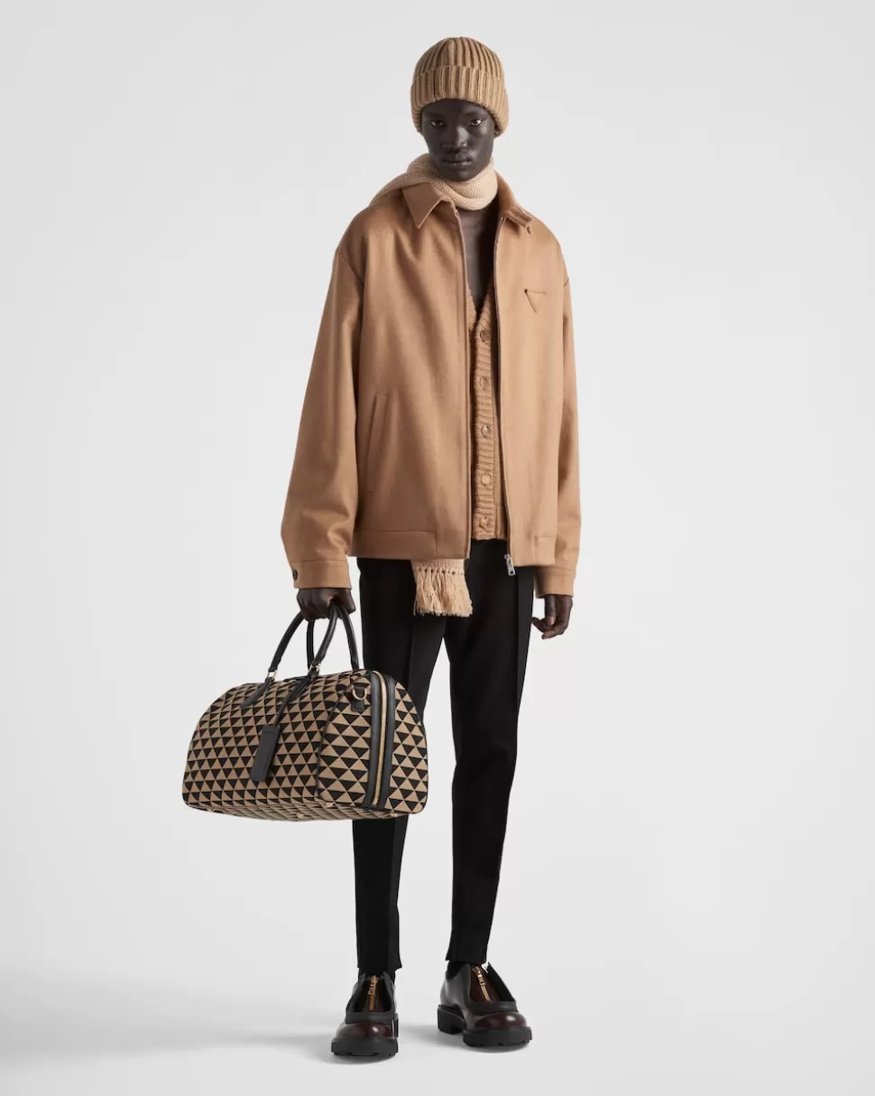 Cheap Prada Blousonjacke Aus Kamelhaar Kamelbraun