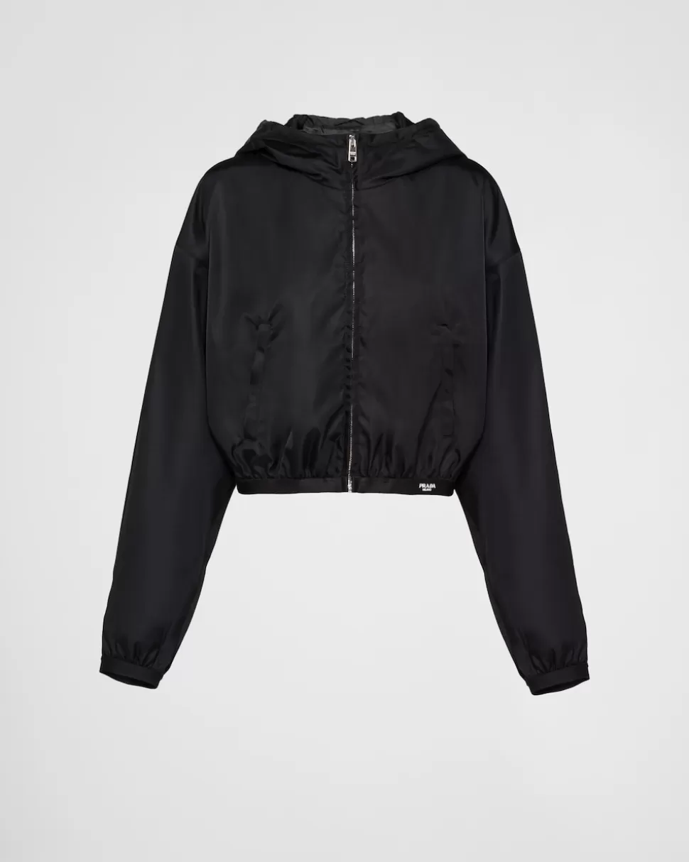Hot Prada Blousonjacke Aus Re-nylon Schwarz