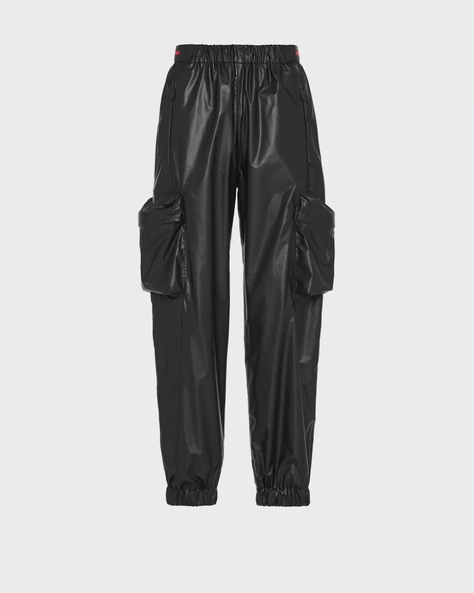 Cheap Prada Cargohose Aus Light Re-nylon Schwarz
