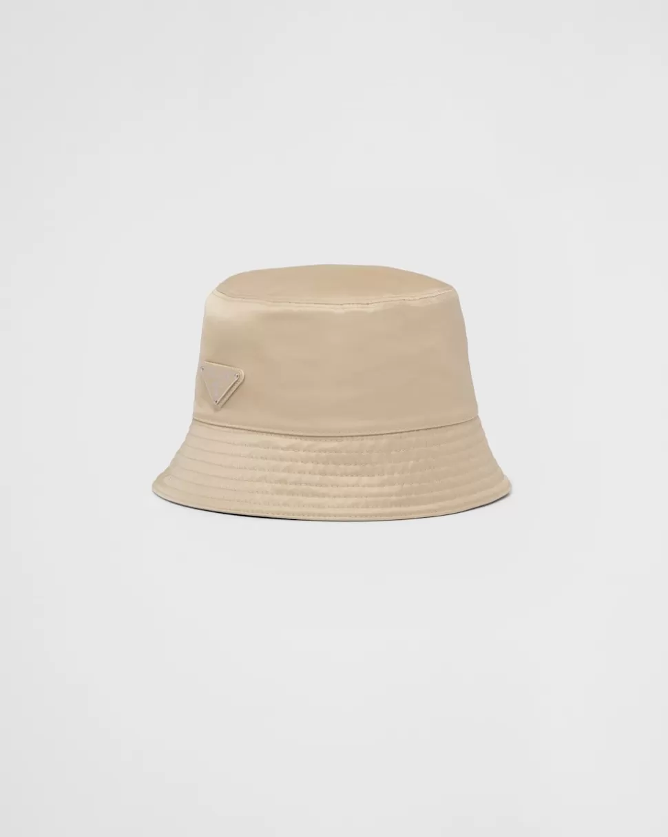 Fashion Prada Fischerhut Aus Re-nylon Schwarz