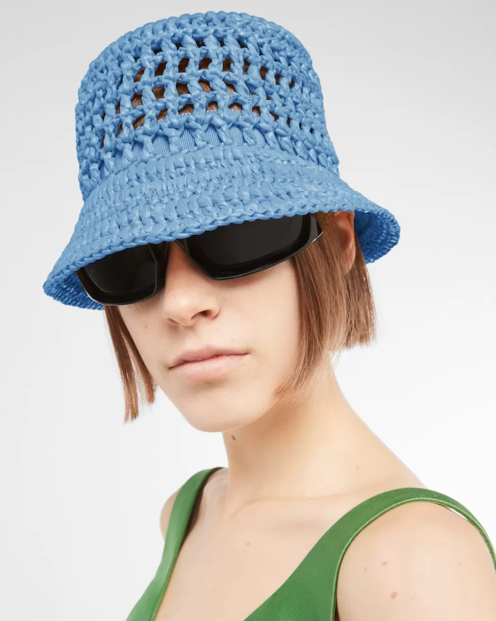 Hot Prada Fischerhut Aus Webstoff Schwarz