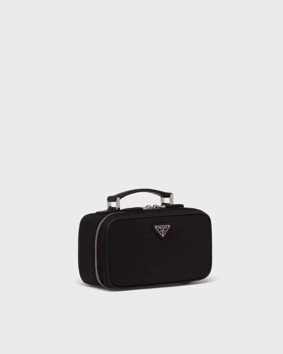 Flash Sale Prada Handgewichte-tragetasche Re-nylon Saffiano Schwarz