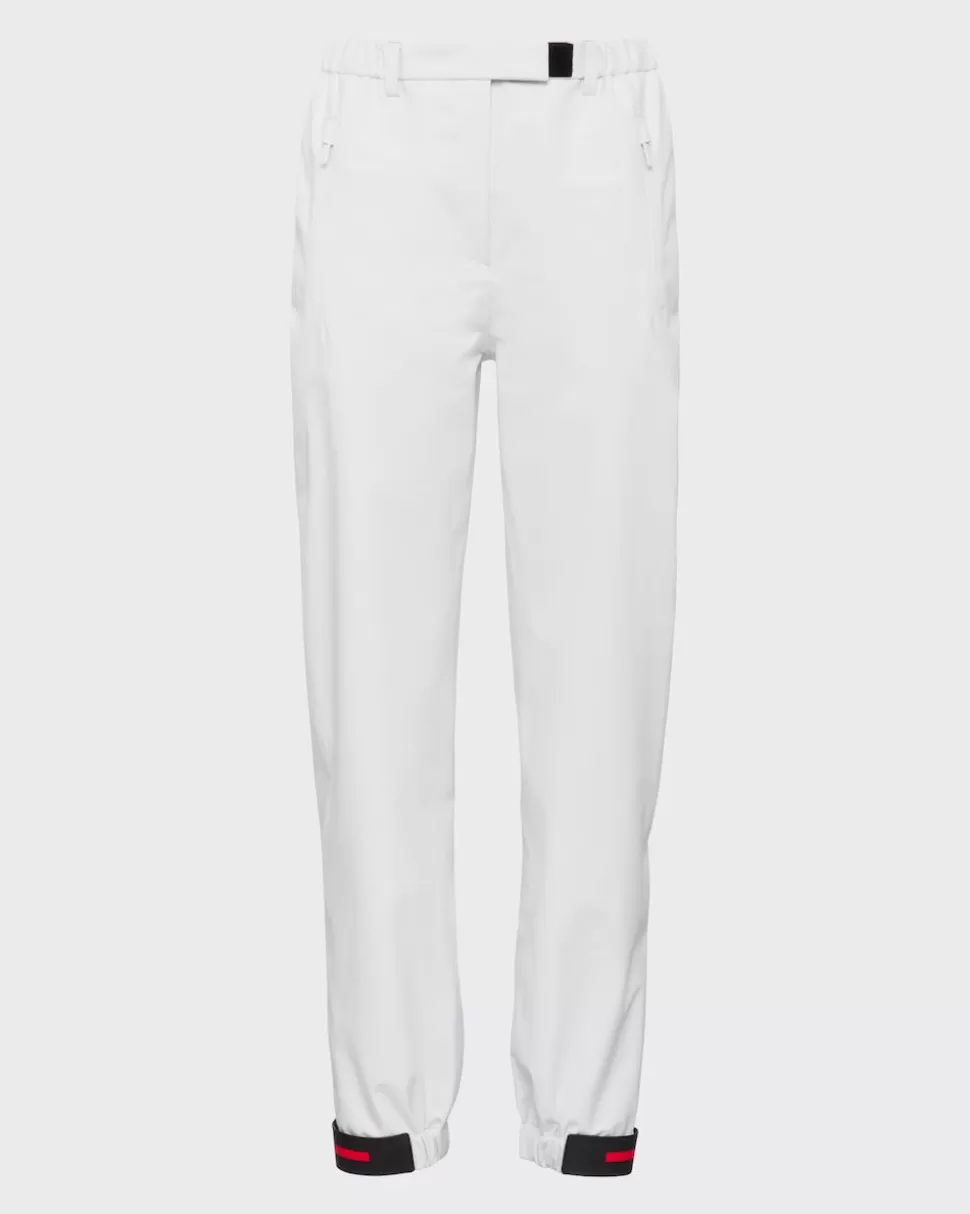 Shop Prada Hose Aus Active Re-nylon Schwarz