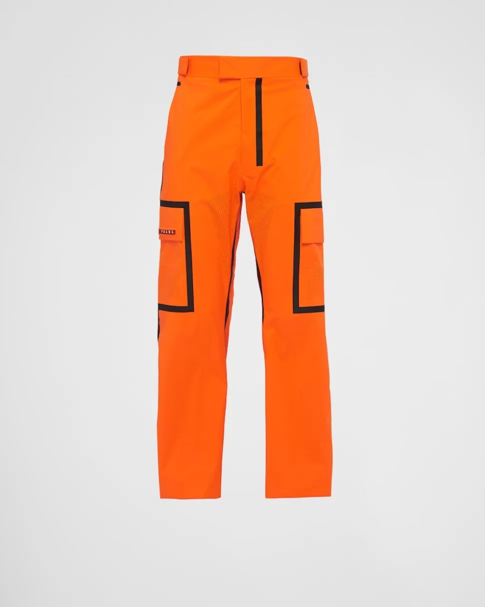 Sale Prada Hose Aus Extreme-tex Light Orange