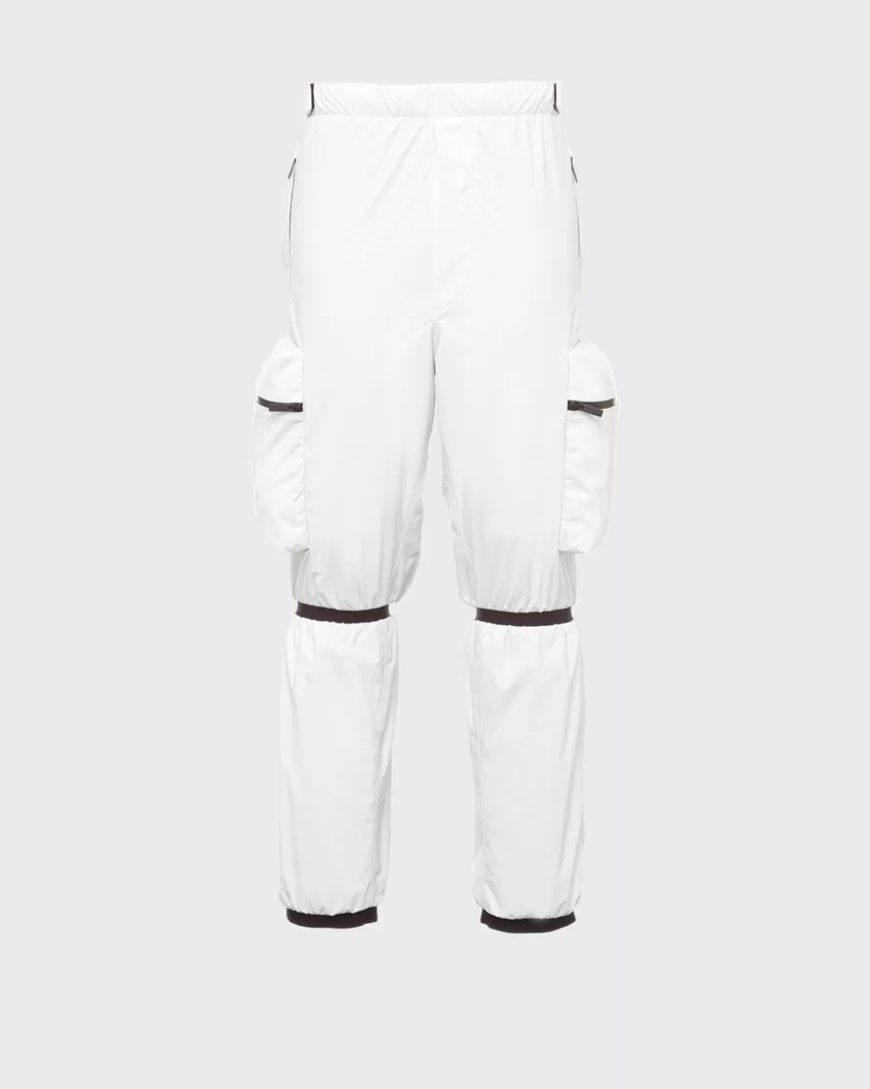 Clearance Prada Hose Aus Light Bonded Re-nylon Kalkweiss
