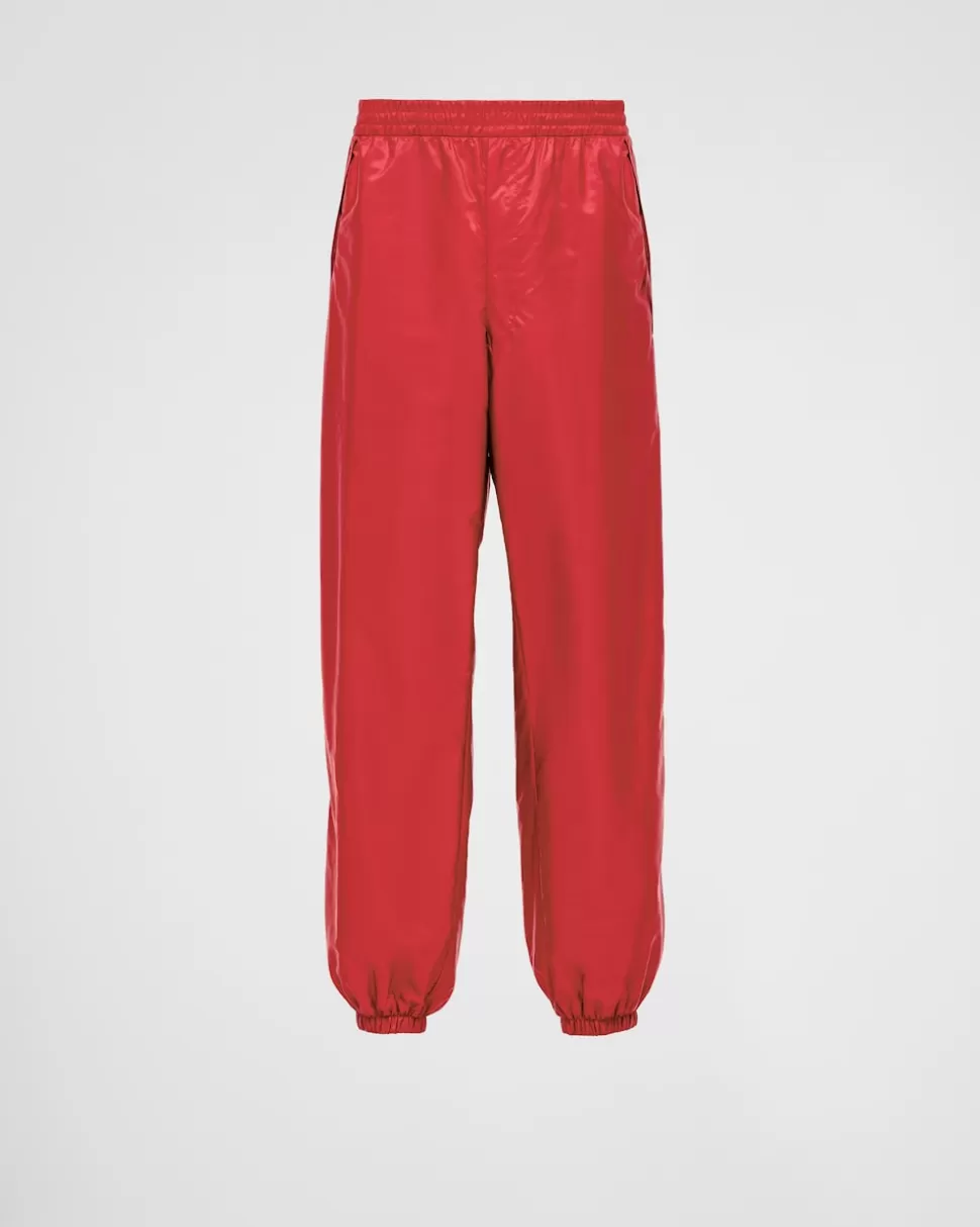 Sale Prada Hose Aus Re-nylon Rot