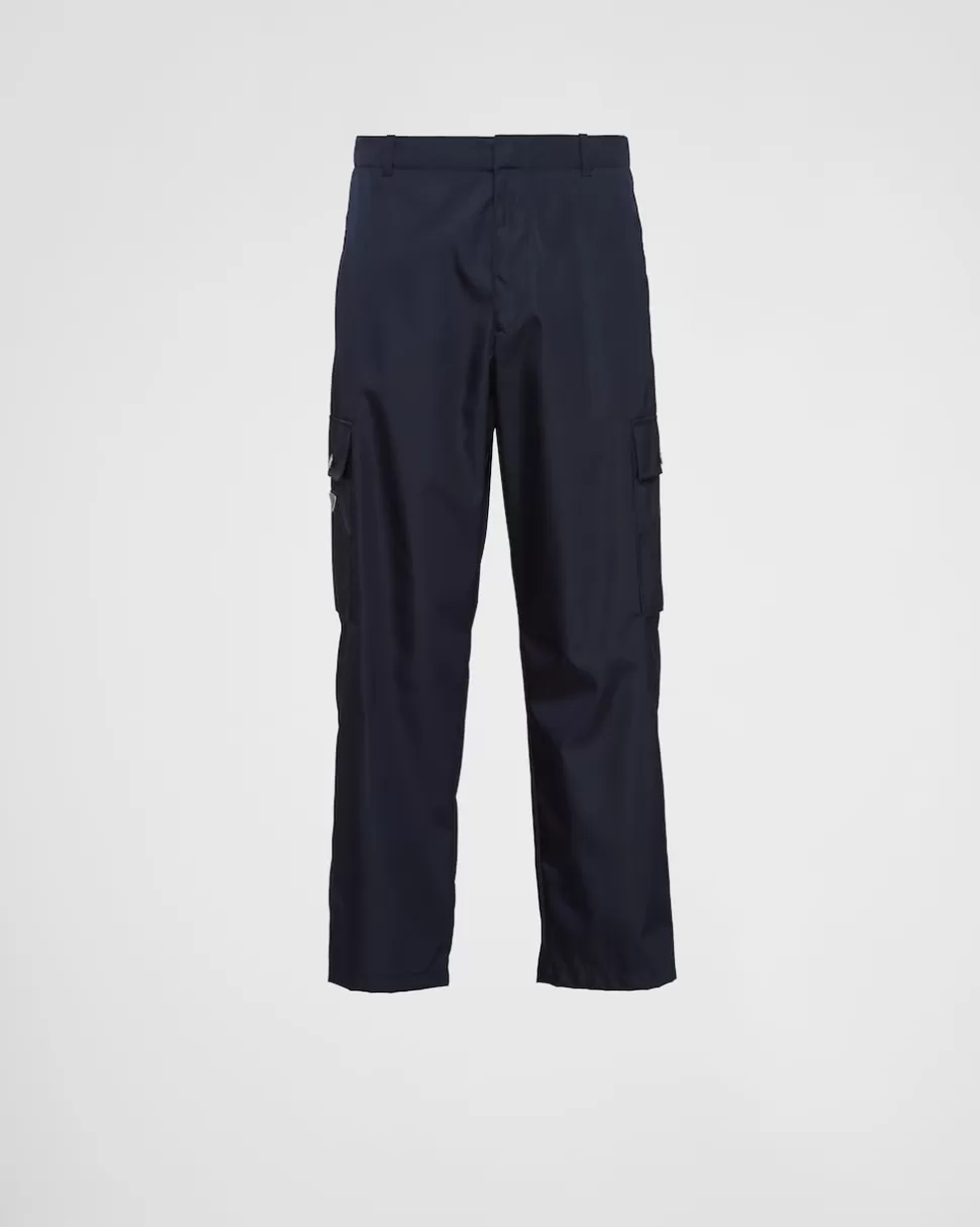 Store Prada Hose Aus Re-nylon Blau