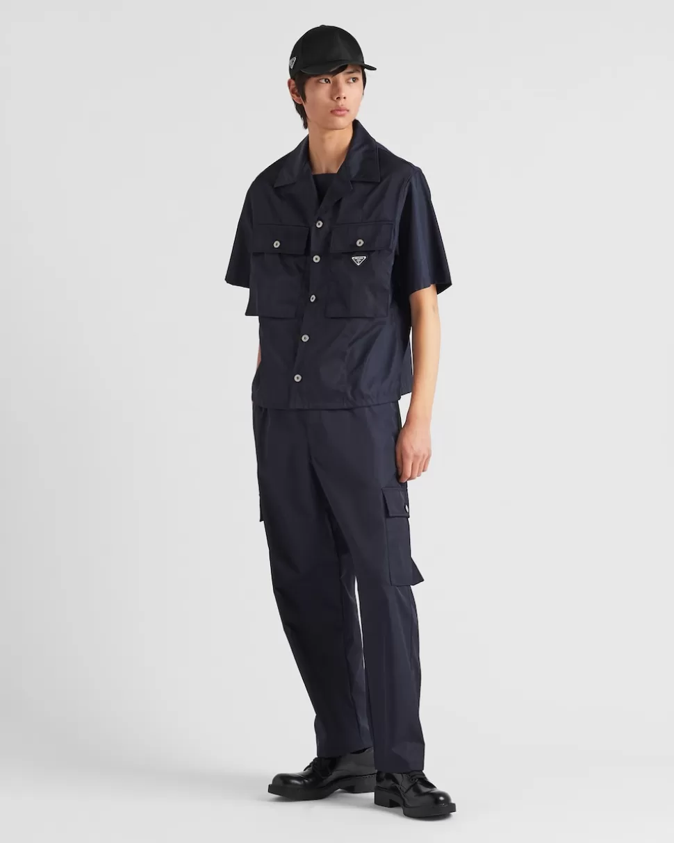 Store Prada Hose Aus Re-nylon Blau