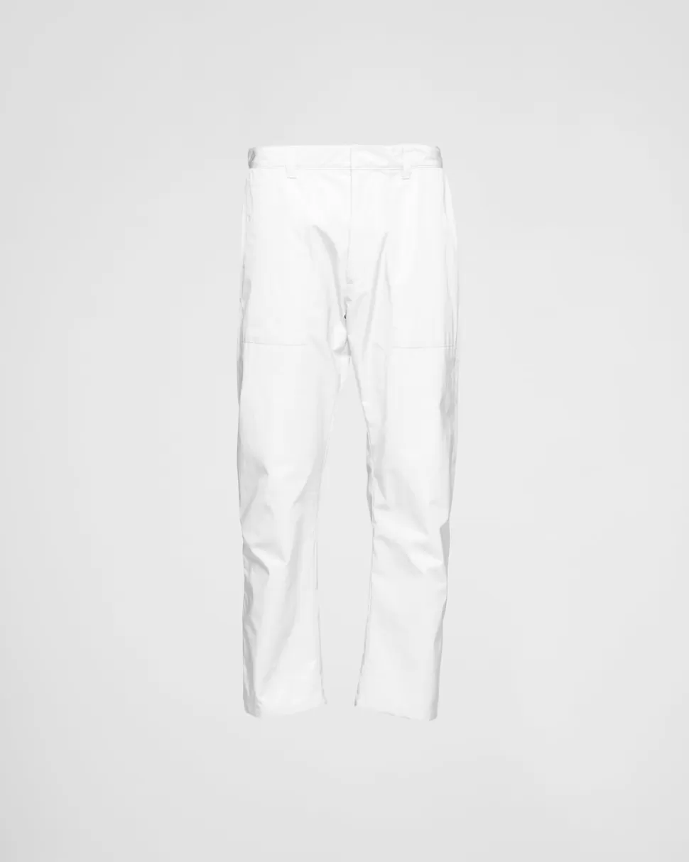 Cheap Prada Hose Aus Re-nylon Weiss