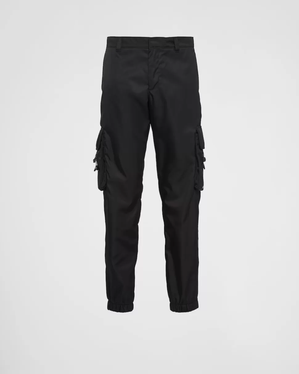 Discount Prada Hose Aus Re-nylon Schwarz