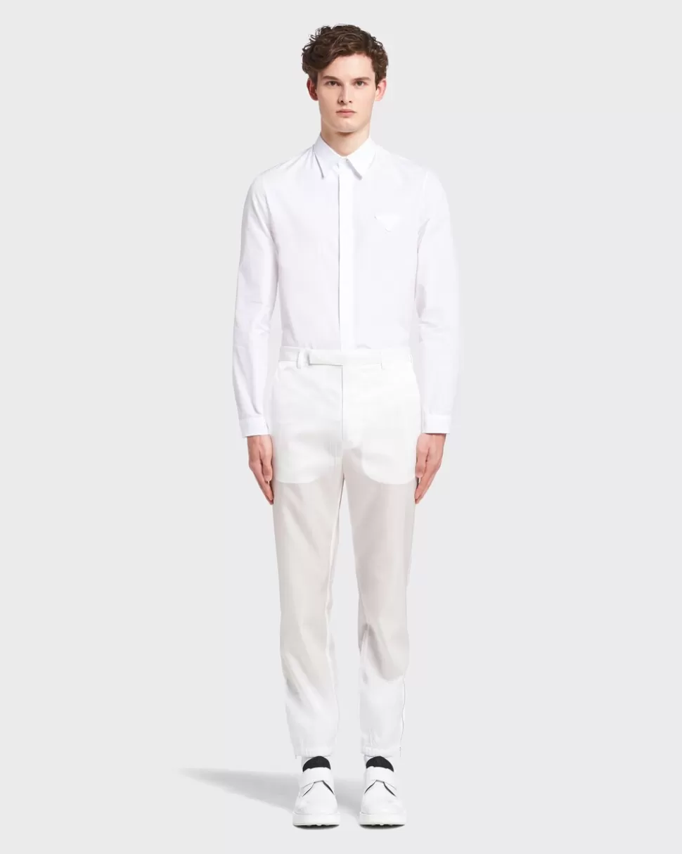 Cheap Prada Hose Aus Re-nylon Schwarz