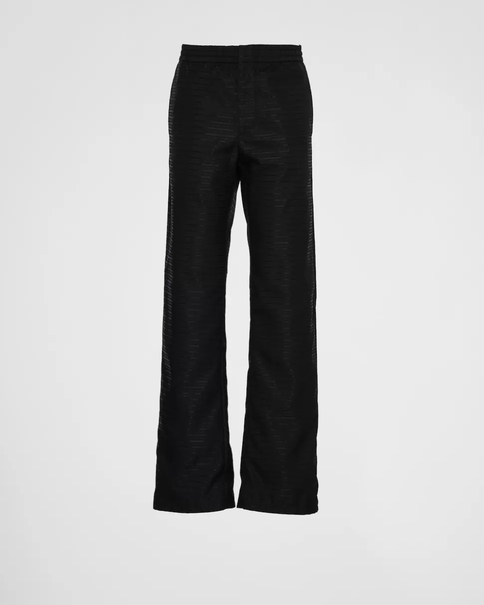 Store Prada Hose Aus Re-nylon Schwarz