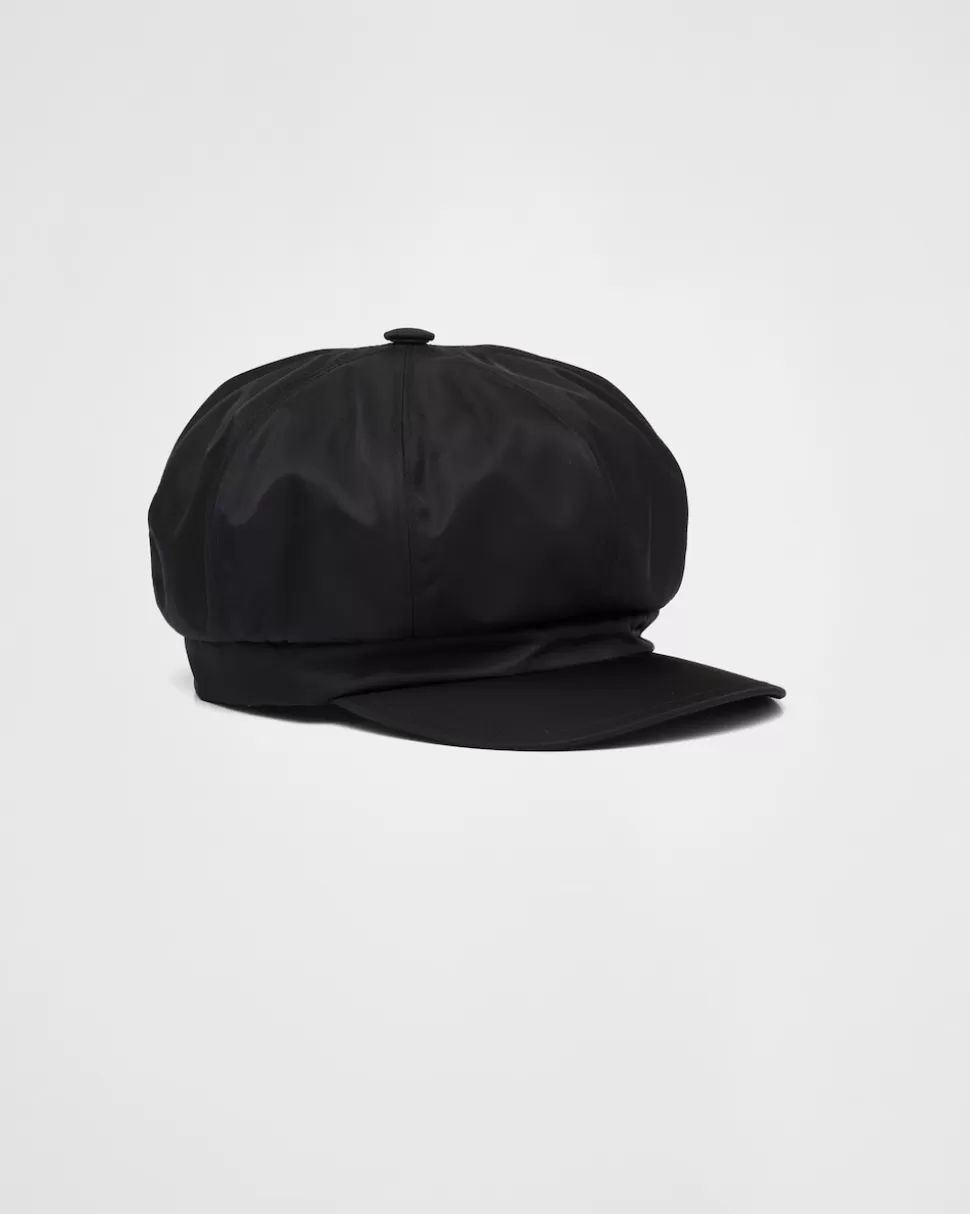 Store Prada Hut Aus Re-nylon Schwarz