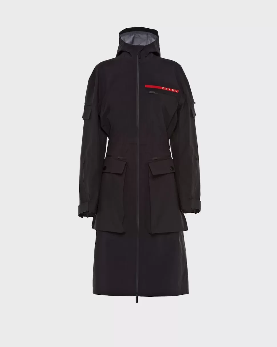 Discount Prada Jacke Aus Gore-tex Pro Schwarz