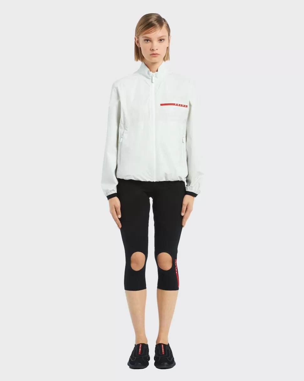 Discount Prada Jacke Aus Light Re-nylon Schwarz
