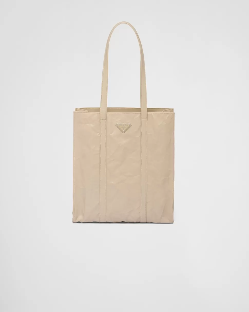 Flash Sale Prada Kleine Tote Bag Aus Nappa-leder Schwarz