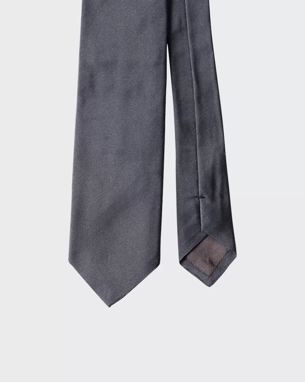 Cheap Prada Krawatte Aus Microfaille Rauchgrau