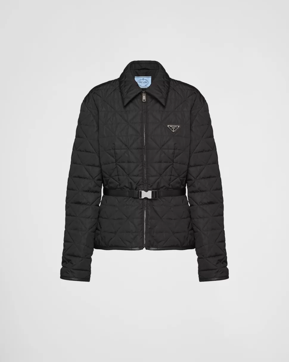 Hot Prada Kurze Jacke Aus Re-nylon Schwarz