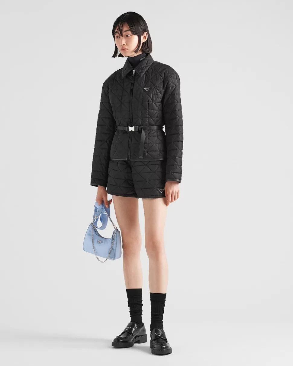 Hot Prada Kurze Jacke Aus Re-nylon Schwarz