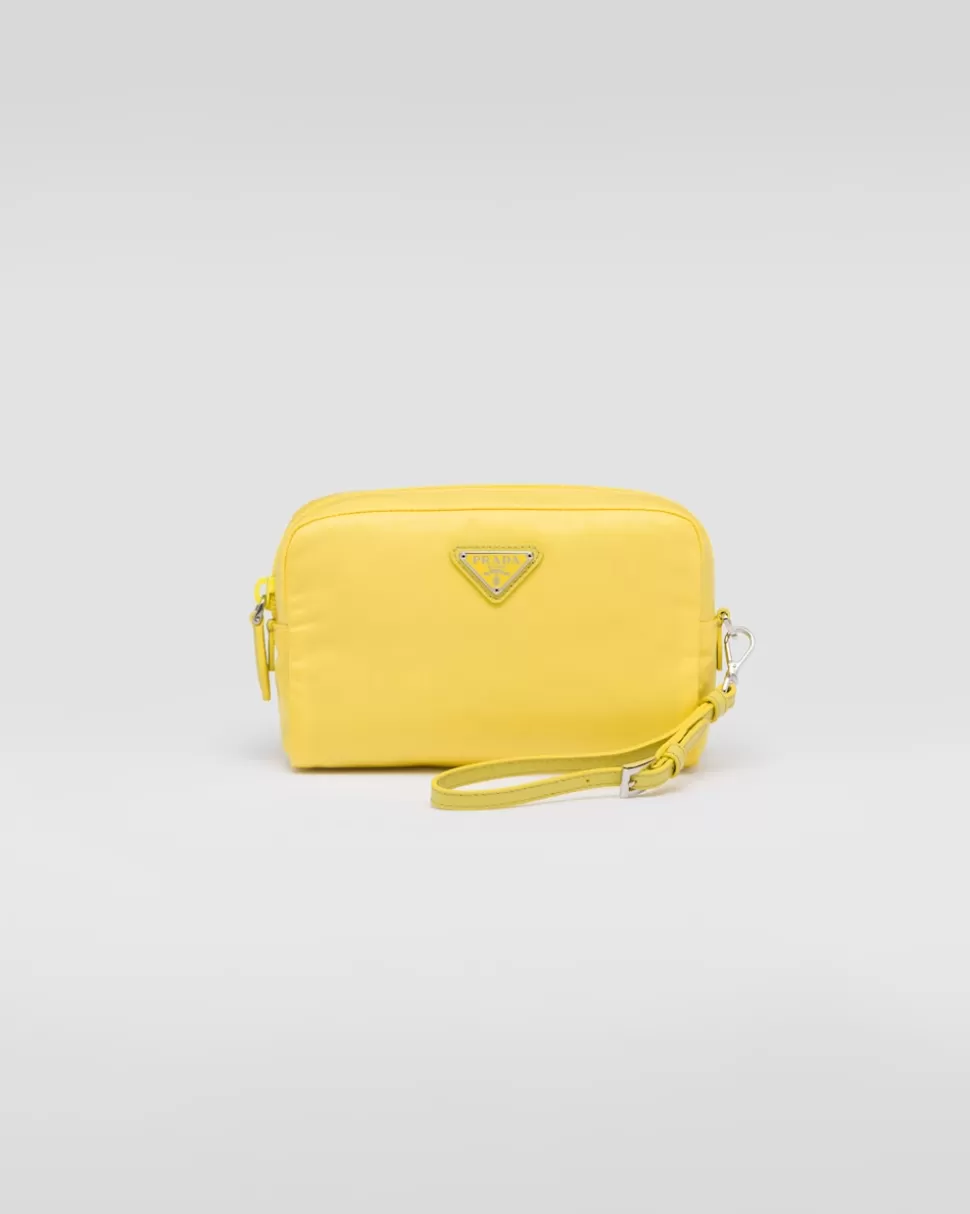 Shop Prada Necessaire Aus Re-nylon Orange