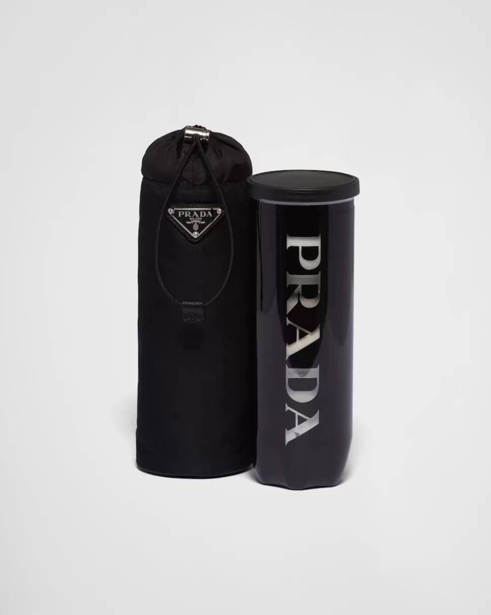 New Prada Padelball-hülle Schwarz