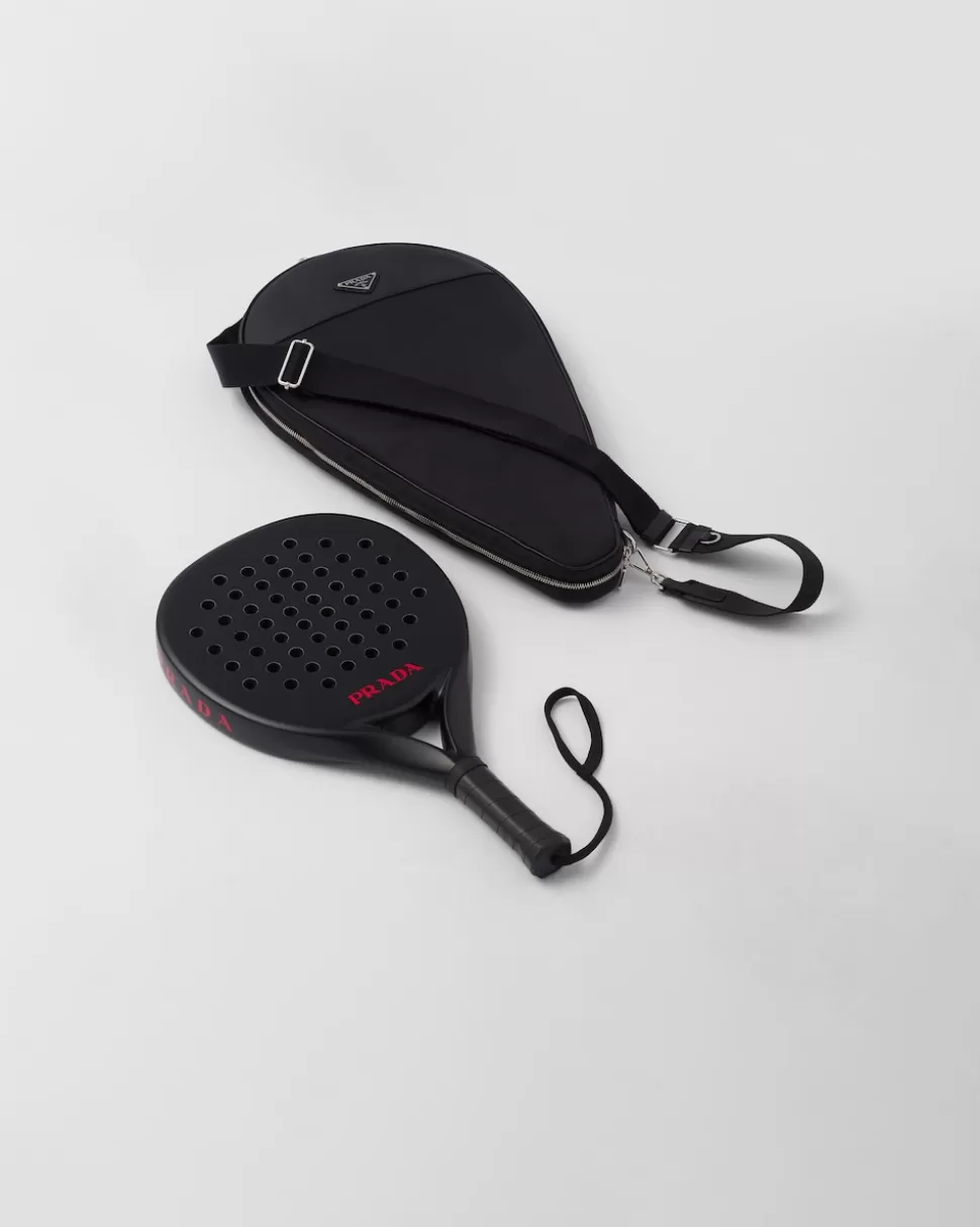 Sale Prada Padelschläger Schwarz