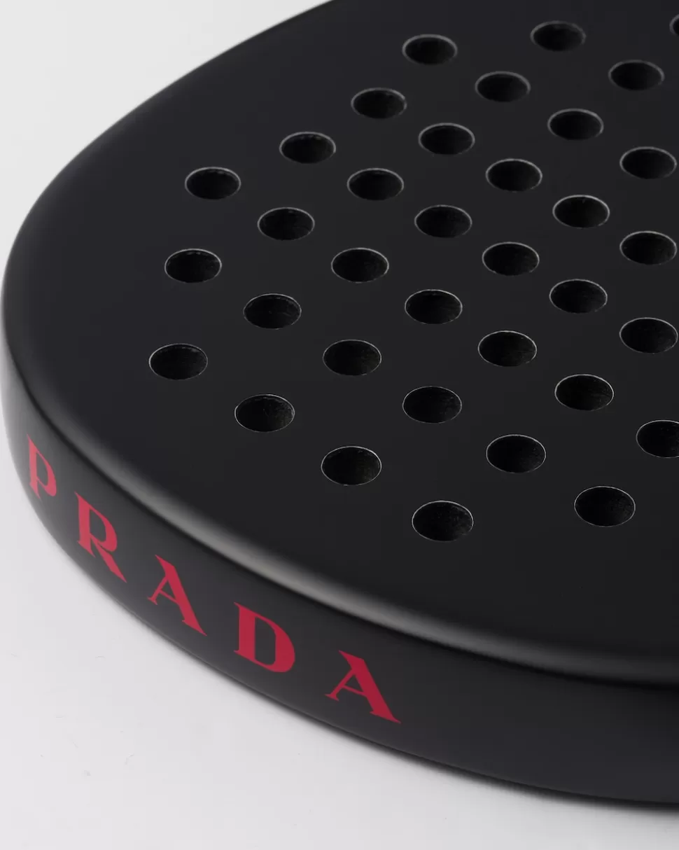 Sale Prada Padelschläger Schwarz