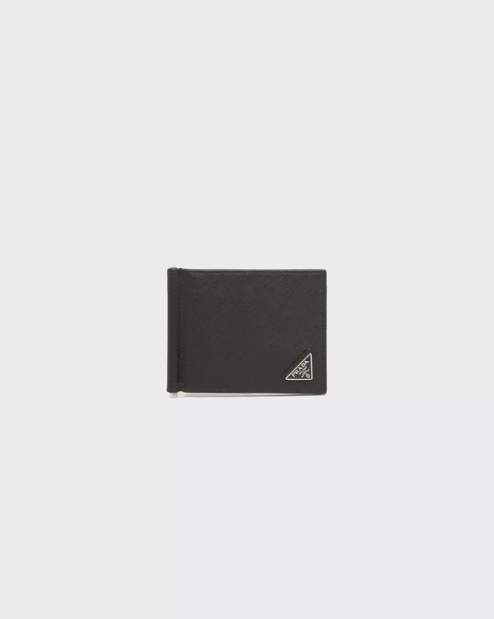 Discount Prada Portemonnaie Schwarz