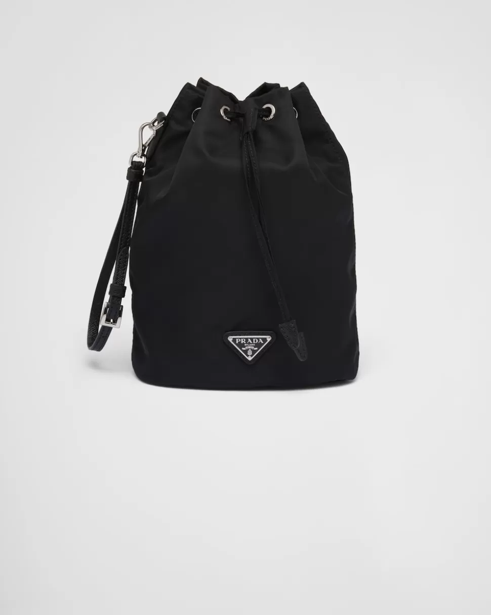 Online Prada Pouch Aus Re-nylon Schwarz