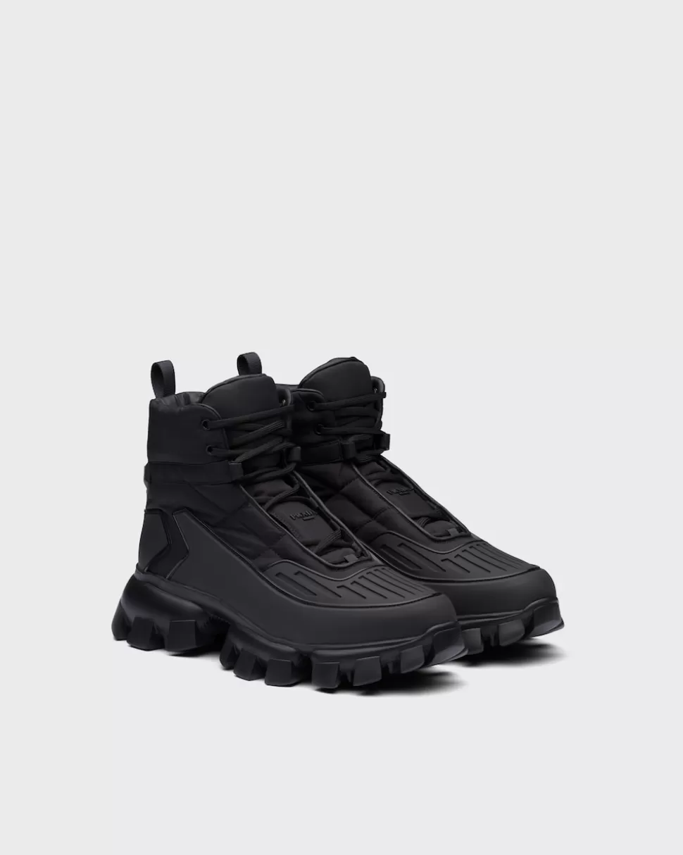Discount Prada Cloudbust Thunder High-top-sneaker Schwarz