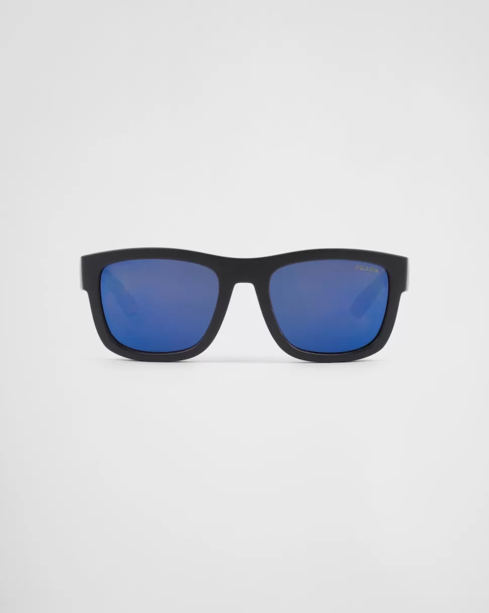 Outlet Prada Linea Rossa Active Sonnenbrille GläserInRot