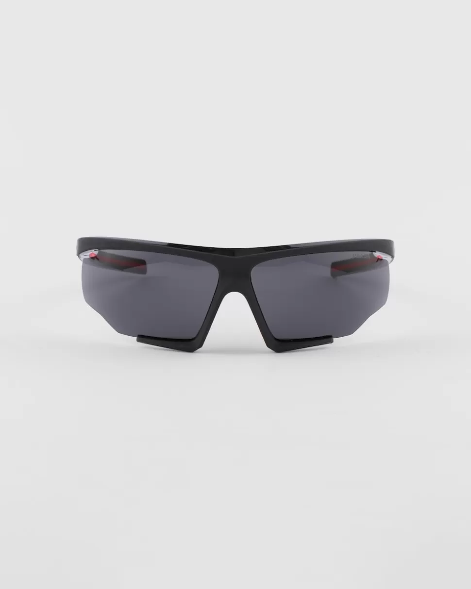 Store Prada Linea Rossa Impavid Sonnenbrille GläserInSchiefergrau