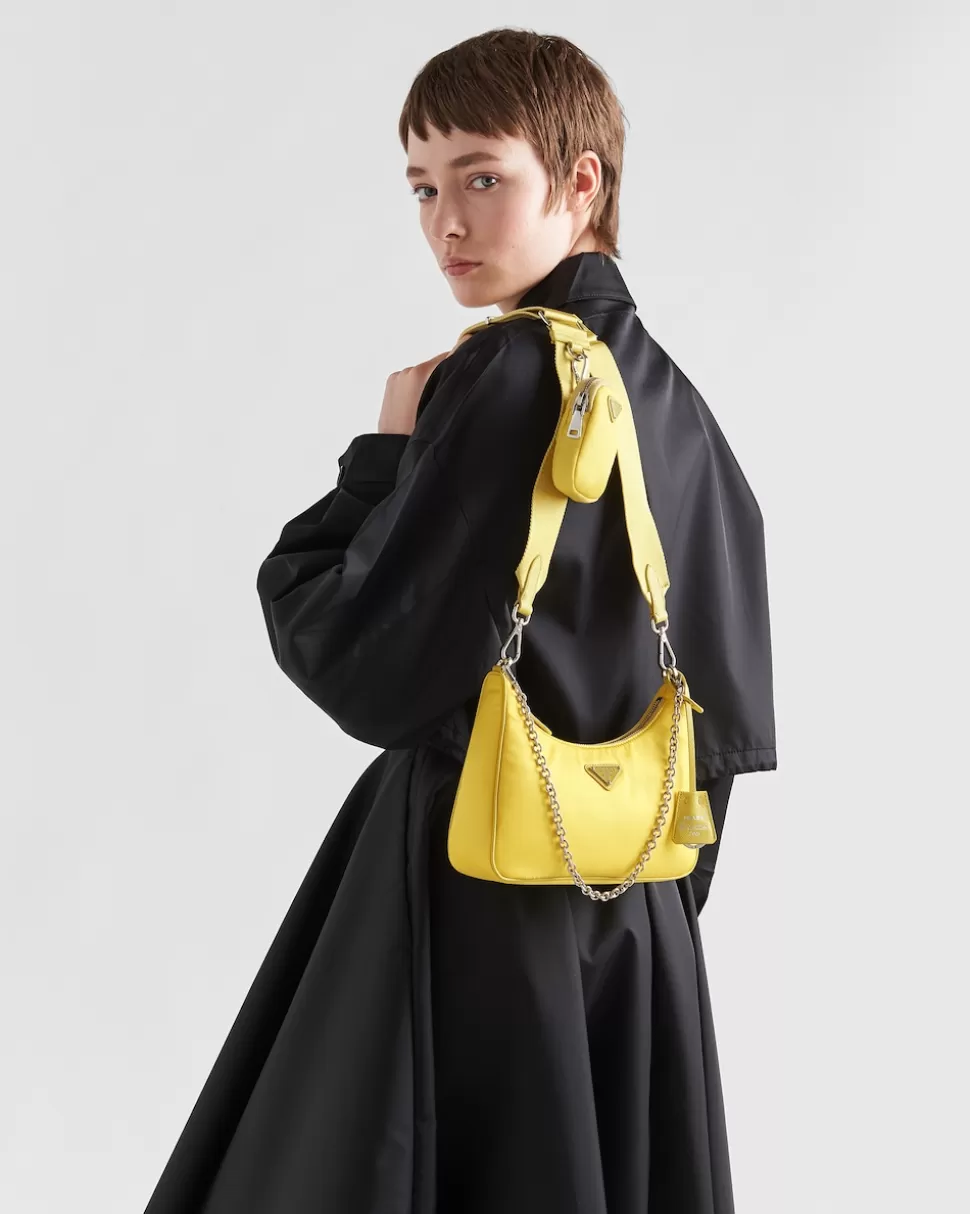 Clearance Prada Re-edition 2005 Tasche Aus Re-nylon Schwarz