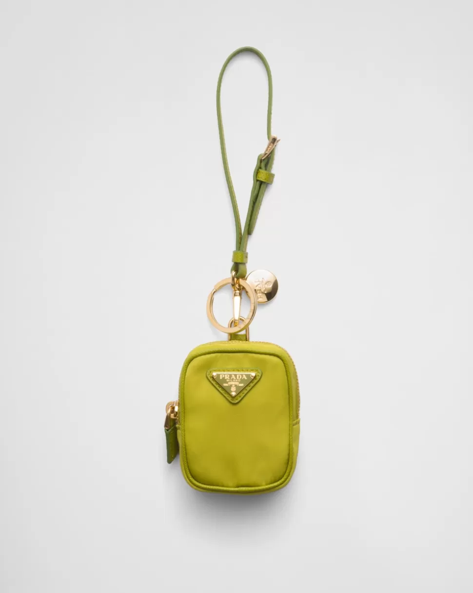 Outlet Prada Re-edition 1978 Mini-pouch Aus Re-nylon Blau