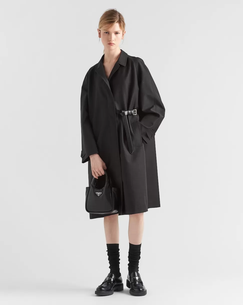 Store Prada Soft Mini-handtasche Aus Gepolstertem Nappa-leder Schwarz