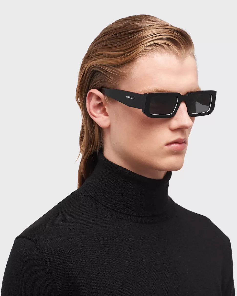 Fashion Prada Symbole Sonnenbrille GläserInSchiefergrau