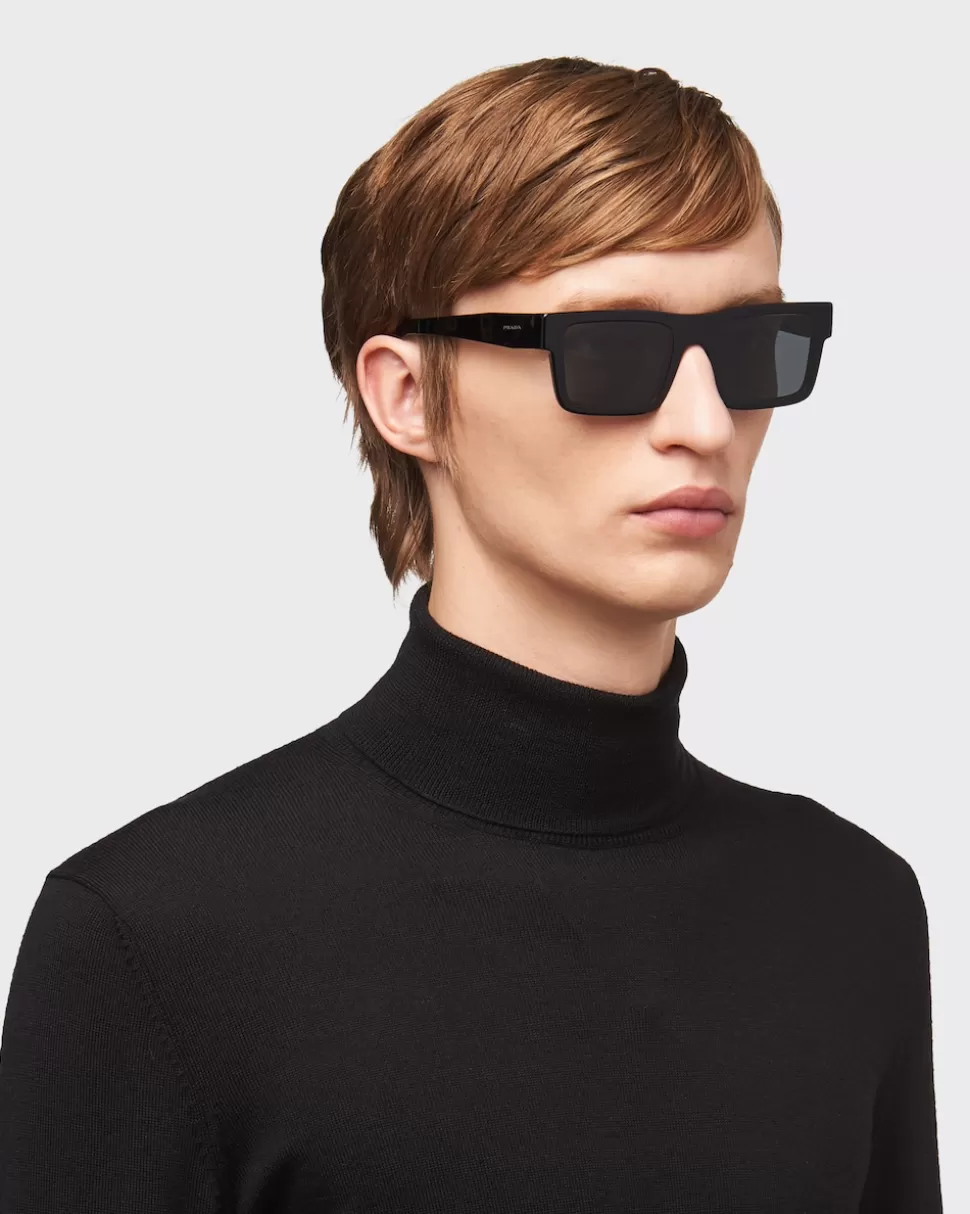 Flash Sale Prada Symbole Sonnenbrille GläserInSchiefergrau