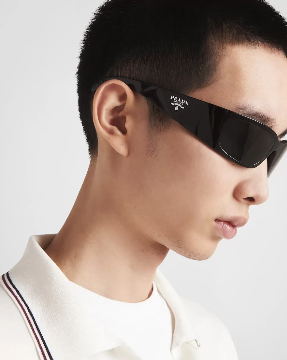 Cheap Prada Symbole Sonnenbrille GläserInSchiefergrau