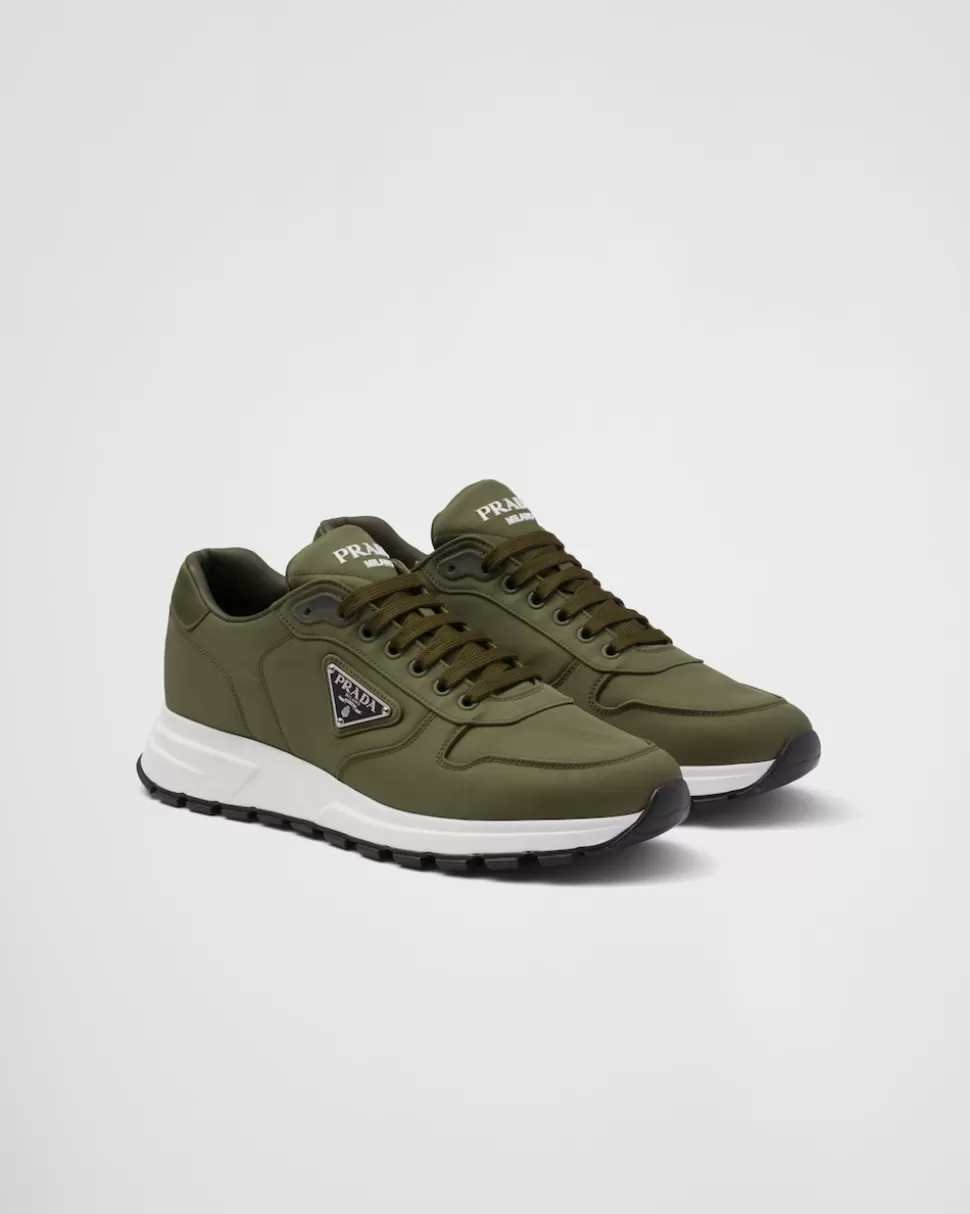 Fashion Prada Prax 01 Sneaker Aus Re-nylon Militärgrün