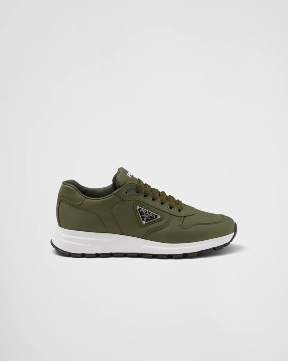 Fashion Prada Prax 01 Sneaker Aus Re-nylon Militärgrün