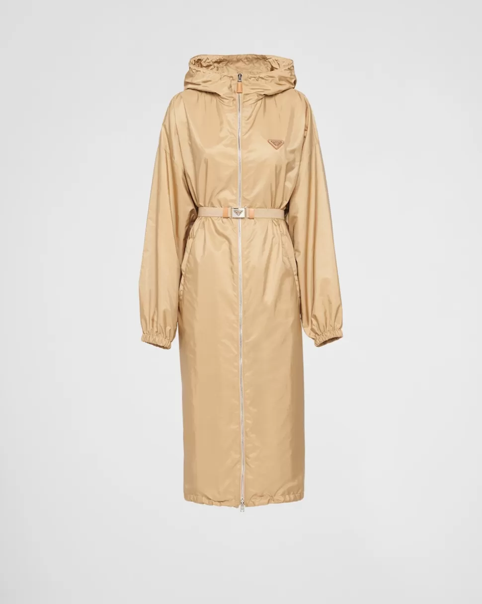 Discount Prada Regenmantel Aus Leichtem Re-nylon Kordel